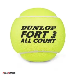 توپ تنیس آل کورت دانلوپ Dunlop Fort All Court (چهار عددی)
