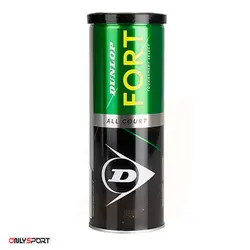 توپ تنیس آل کورت دانلوپ Dunlop Fort All Court (سه عددی)