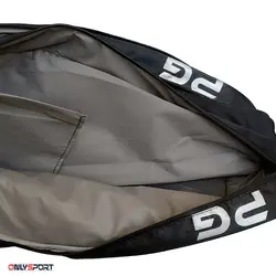 ساک ورزشی بدمینتون، تنیس و اسکواش پرگان 3 زیپ قرمز کد 160