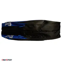 ساک ورزشی بدمینتون، تنیس و اسکواش پرگان 3 زیپ آبی کد 160