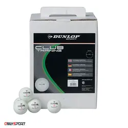 توپ پینگ پنگ Club Training دانلوپ 1 ستاره 144 عددی