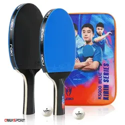 ست راکت پینگ پنگ دو عددی لوکی Loki K5000 Blue