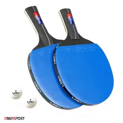 ست راکت پینگ پنگ دو عددی لوکی Loki K5000 Blue