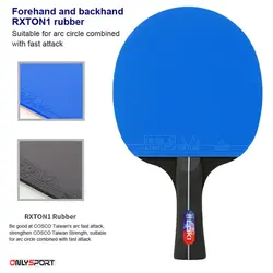 ست راکت پینگ پنگ دو عددی لوکی Loki K5000 Blue