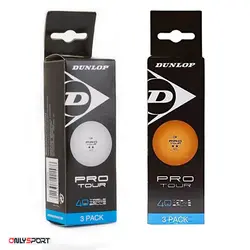 توپ پینگ پنگ دانلوپ 2 ستاره Pro Tour سه عددی