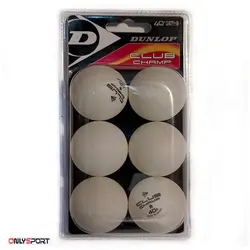 توپ پینگ پنگ دانلوپ 1 ستاره Club Champ شش عددی