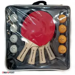 ست راکت پینگ پنگ 4 تایی دانلوپ Dunlop Set