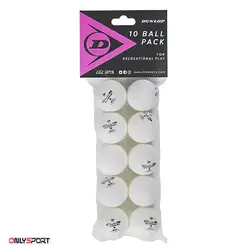 توپ پینگ پنگ دانلوپ 1 ستاره Club Champ ده عددی