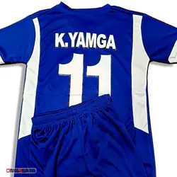 ست پیراهن شورت ورزشی بچگانه بزرگسال استقلال کیفیت A