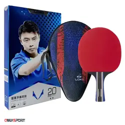 راکت پینگ پنگ کربنی لوکی Loki Carbon 2 Stars