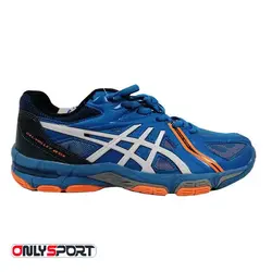 کفش اسکواش بدمینتون پینگ پنگ ASIX آبی