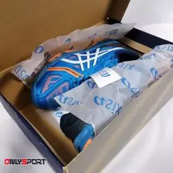 کفش اسکواش بدمینتون پینگ پنگ ASIX آبی