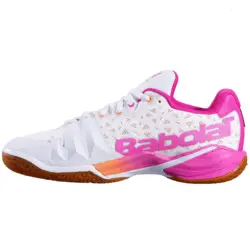 کفش بدمینتون بابولات Babolat Shadow Tour Women White and Pink