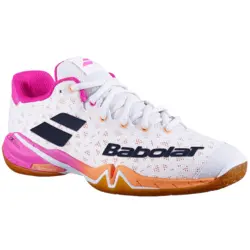 کفش بدمینتون بابولات Babolat Shadow Tour Women White and Pink