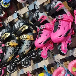 کفش اسکیت اسکیت سیتی Skate City مشکی طلایی