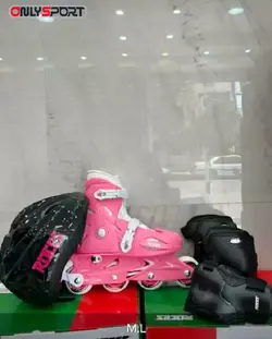 اسکیت بچگانه متغیر روسز اورلاندو Roces ORLANDO 3 اصل قرمز