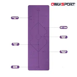 زیرانداز ورزشی و مت یوگا TPE الکس ALEX ضخامت 6 mm