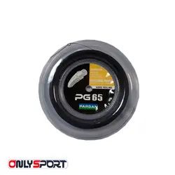 زه راکت بدمینتون پرگان Pg-65 رول 200متری (مشکی)