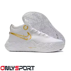 کفش بسکتبال نایک Nike Air Zoom GT Run White/Gold