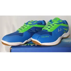 کفش بدمینتون، اسکواش و پینگ پنگ لیفوس Lefus آبی-سبز