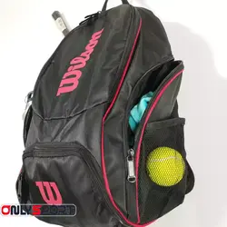 کوله ورزشی تنیس بدمینتون ویلسون Wilson کد 305 سفید