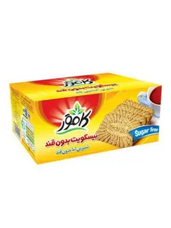 بیسکوییت گندم و کنجد بدون قند کامور