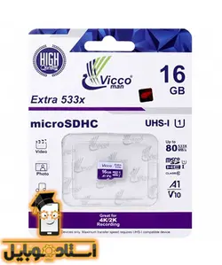 کارت حافظه Vicco microSD 16Gb