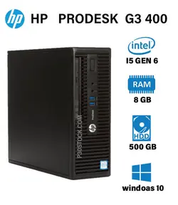 کیس استوک HP Prodesk G3 400 پردازنده i5 نسل 6 سایز مینی - p30stock-پی سی استوک