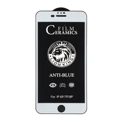 محافظ صفحه نمایش آیفون سرامیکی آنتی بلومات  iphone 6Plus / 7Plus / 8Plus - Full Cover