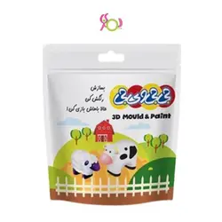 بازی فکری بساز و رنگش کن گاو و گوسفند جی جی وی جی