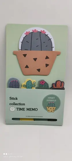 استیک نوت کاکتوس قهوه ای