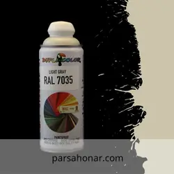 اسپری رال 7035 دوپلی کالر - فروشگاه آنلاین رنگ پارسا هنر
