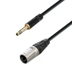 کابل اسپیکر مانیتورینگ پی اس گروپ کنون به بنون استریو مدل XLR M - TRS M - فروشگاه اینترنتی پارسیان صوت