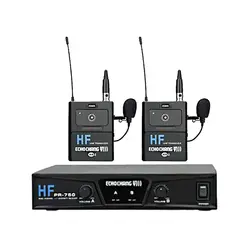 میکروفون بیسیم یقه ای اکو چنگ مدل PR-750L - پارسان صوت