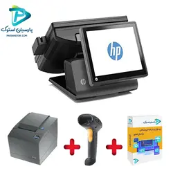 پکیج صندوق فروشگاهی سوپر مارکت تاچ HP مدل rp7800
