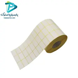 لیبل حرارتی 34*21 سه ردیفه 6000 عددی