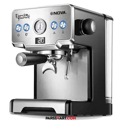 اسپرسوساز نیمه صنعتی نوا مدل NOVA NCM-128EXPS