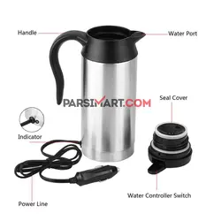 کتری فندکی 12ولت ماشینی RY