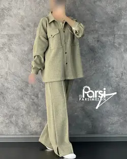 بلوز شلوار جلودکمه