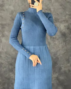 پیراهن دکمه‌دار بافت