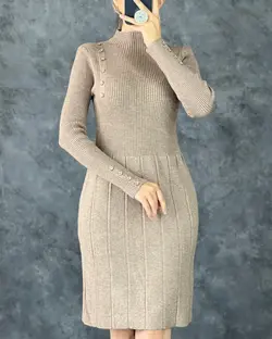 پیراهن دکمه‌دار بافت