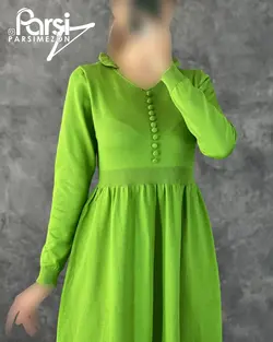 پیراهن یقه چین