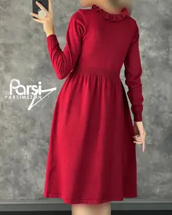 پیراهن یقه چین