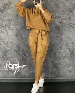 هودی شلوار بافت