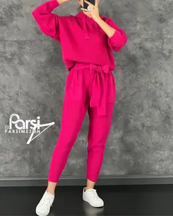 هودی شلوار بافت