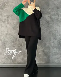 بلوز شلوار سه رنگ