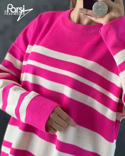 بلوز شلوار راه‌راه کد۱۳۴۰