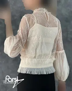 شومیز دانتل تاپ