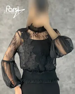شومیز دانتل تاپ