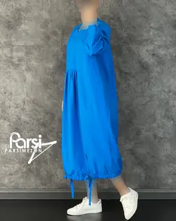 پیراهن لینن چاکدار